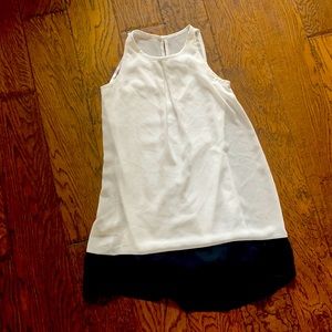 Black and white dress